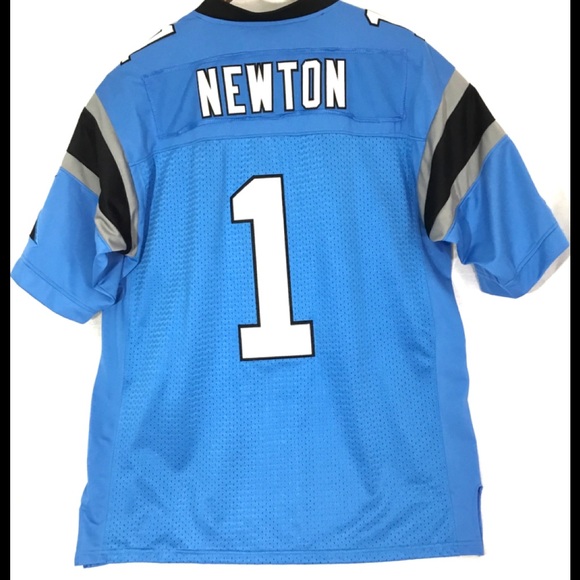 cam newton blue nike jersey